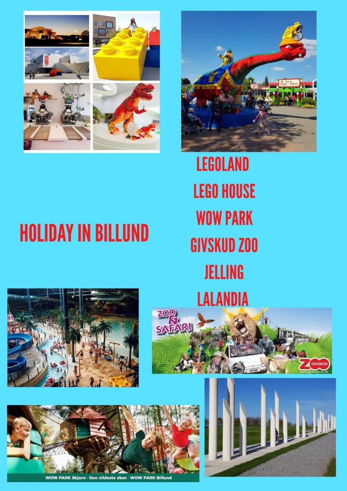 5 Minute Walk To Lego House - Perfect Location - Studio Room With Private Entrance - Garden On Site บิลลุนด์ ภายนอก รูปภาพ